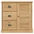 Produktbild 11 för Högskåp VIGO 78x40x175 cm massiv furu
