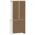 Produktbild 7 för Högskåp VIGO vit 78x40x175 cm massiv furu