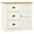 Produktbild 10 för Högskåp VIGO vit 78x40x175 cm massiv furu
