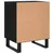 Produktbild 7 för Sängbord 2 st svart 40x30x50 cm konstruerat trä