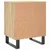 Produktbild 6 för Sängbord sonoma-ek 40x30x50 cm konstruerat trä