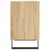 Produktbild 6 för Sängbord 2 st sonoma-ek 40x30x50 cm konstruerat trä