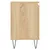 Produktbild 7 för Sängbord 2 st sonoma-ek 40x30x50 cm konstruerat trä