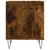 Produktbild 5 för Sängbord 2 st rökfärgad ek 40x30x50 cm konstruerat trä