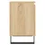 Produktbild 7 för Sängbord 2 st sonoma-ek 40x30x50 cm konstruerat trä