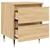 Produktbild 6 för Sängbord 2 st sonoma-ek 40x35x50 cm konstruerat trä