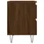 Produktbild 7 för Sängbord 2 st brun ek 40x35x50 cm konstruerat trä