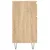 Produktbild 7 för Sängbord 2 st sonoma-ek 40x35x69 cm konstruerat trä