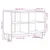 Produktbild 9 för Tv-bänk sonoma ek 69,5x30x50 cm konstruerat trä