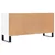 Produktbild 6 för Tv-bänk vit 103,5x30x50 cm konstruerat trä