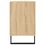 Produktbild 5 för Tv-bänk sonoma-ek 103,5x30x50 cm konstruerat trä
