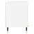 Produktbild 7 för Tv-bänk vit 104x35x50 cm konstruerat trä
