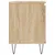 Produktbild 7 för Tv-bänk sonoma-ek 104x35x50 cm konstruerat trä