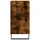 Förvaringshylla rökfärgad ek 57x35x70 cm konstruerat trä