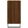 Förvaringshylla brun ek 57x35x70 cm konstruerat trä