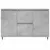 Produktbild 5 för Skänk betonggrå 104x35x70 cm konstruerat trä