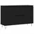 Produktbild 2 för Skänk svart 104x35x70 cm konstruerat trä