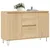 Produktbild 3 för Skänk sonoma-ek 104x35x70 cm konstruerat trä