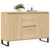 Produktbild 3 för Skänk sonoma-ek 104x35x70 cm konstruerat trä
