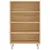 Produktbild 4 för Högskåp sonoma-ek 57x35x90 cm konstruerat trä