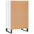Produktbild 6 för Högskåp vit 57x35x90 cm konstruerat trä
