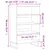 Produktbild 9 för Högskåp betonggrå 57x35x90 cm konstruerat trä