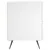 Produktbild 5 för Sängbord vit 40x35x47,5 cm konstruerat trä