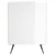 Produktbild 7 för Sängbord 2 st vit högglans 40x35x47,5 cm konstruerat trä