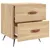 Produktbild 8 för Sängbord 2 st sonoma-ek 40x35x47,5 cm konstruerat trä