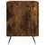 Produktbild 5 för Sängbord rökfärgad ek 40x35x47,5 cm konstruerat trä
