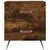 Produktbild 6 för Sängbord 2 st rökfärgad ek 40x35x47,5 cm konstruerat trä
