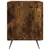 Produktbild 7 för Sängbord 2 st rökfärgad ek 40x35x47,5 cm konstruerat trä