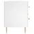 Produktbild 7 för Sängbord 2 st vit 40x35x47,5 cm konstruerat trä