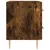 Produktbild 7 för Sängbord 2 st rökfärgad ek 40x35x47,5 cm konstruerat trä