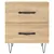 Produktbild 6 för Sängbord 2 st sonoma-ek 40x35x47,5 cm konstruerat trä
