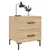 Produktbild 3 för Sängbord sonoma-ek 40x35x47,5 cm konstruerat trä