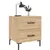 Produktbild 4 för Sängbord 2 st sonoma-ek 40x35x47,5 cm konstruerat trä