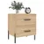 Produktbild 3 för Sängbord sonoma-ek 40x35x47,5 cm konstruerat trä