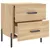 Produktbild 5 för Sängbord sonoma-ek 40x35x47,5 cm konstruerat trä