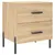 Produktbild 5 för Sängbord 2 st sonoma-ek 40x35x47,5 cm konstruerat trä