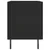 Produktbild 7 för Sängbord 2 st svart 40x35x47,5 cm konstruerat trä