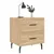 Produktbild 3 för Sängbord sonoma-ek 40x35x47,5 cm konstruerat trä