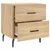 Produktbild 5 för Sängbord sonoma-ek 40x35x47,5 cm konstruerat trä