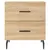 Produktbild 6 för Sängbord 2 st sonoma-ek 40x35x47,5 cm konstruerat trä
