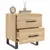 Produktbild 4 för Sängbord sonoma-ek 40x35x47,5 cm konstruerat trä