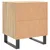 Produktbild 9 för Sängbord 2 st sonoma-ek 40x35x47,5 cm konstruerat trä