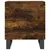 Produktbild 6 för Sängbord rökfärgad ek 40x35x47,5 cm konstruerat trä