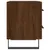 Produktbild 7 för Sängbord rökfärgad ek 40x35x47,5 cm konstruerat trä