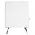 Produktbild 5 för Sängbord vit 40x35x47,5 cm konstruerat trä