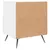 Produktbild 9 för Sängbord 2 st vit 40x35x47,5 cm konstruerat trä